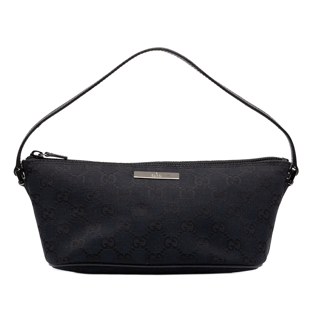 Pre-Loved Gucci GG Canvas Boat